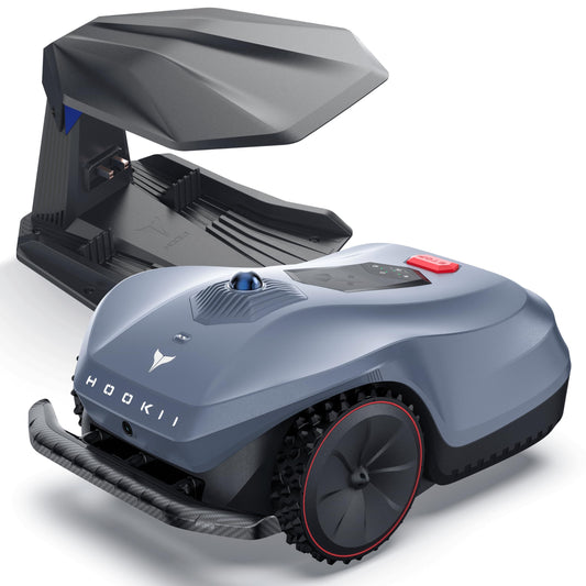 HOOKII Neomow X SE Mähroboter ohne Begrenzungskabel, bis 3000㎡, 3D LiDAR SLAM+Vision Fusion Kartierung, Keine RTK-Station Erforderlich, mit 4G Modul und GPS